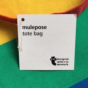 flying tiger rainbow tote bolsa